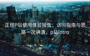 正规P站使用体验报告：访问指南与思路一次讲清，p站intro