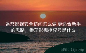 番茄影视安全访问怎么做 更适合新手的思路，番茄影视授权号是什么