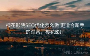 樱花影院SEO优化怎么做 更适合新手的观察，樱花影厅