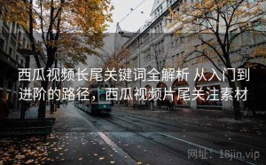 西瓜视频长尾关键词全解析 从入门到进阶的路径，西瓜视频片尾关注素材