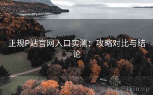 正规P站官网入口实测：攻略对比与结论