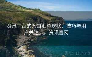 资讯平台的入口汇总现状：技巧与用户关注点，资讯官网
