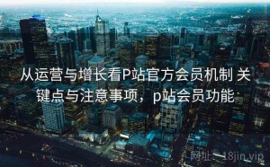 从运营与增长看P站官方会员机制 关键点与注意事项，p站会员功能
