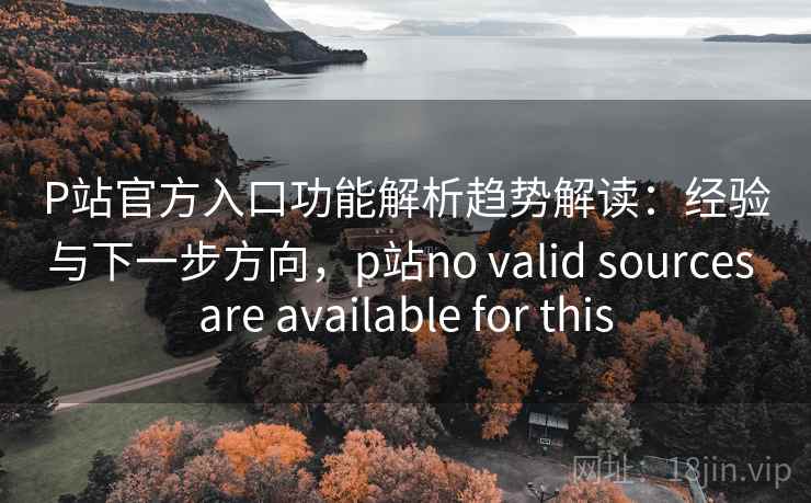 P站官方入口功能解析趋势解读：经验与下一步方向，p站no valid sources are available for this