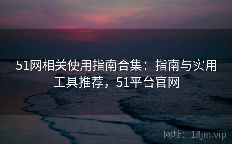 51网相关使用指南合集：指南与实用工具推荐，51平台官网