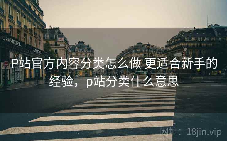 P站官方内容分类怎么做 更适合新手的经验，p站分类什么意思